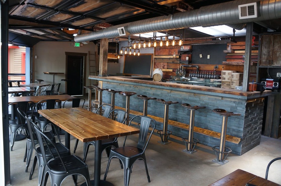 Rustic Restaurant Tables Custom Made for Your Place Have an Etsy