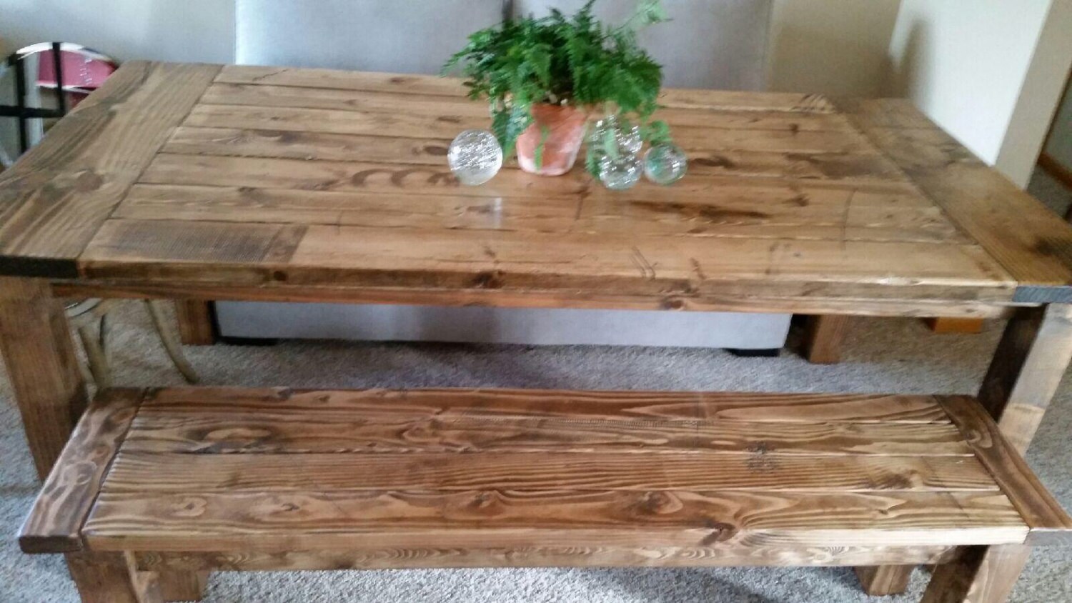 8ft farmhouse table deals