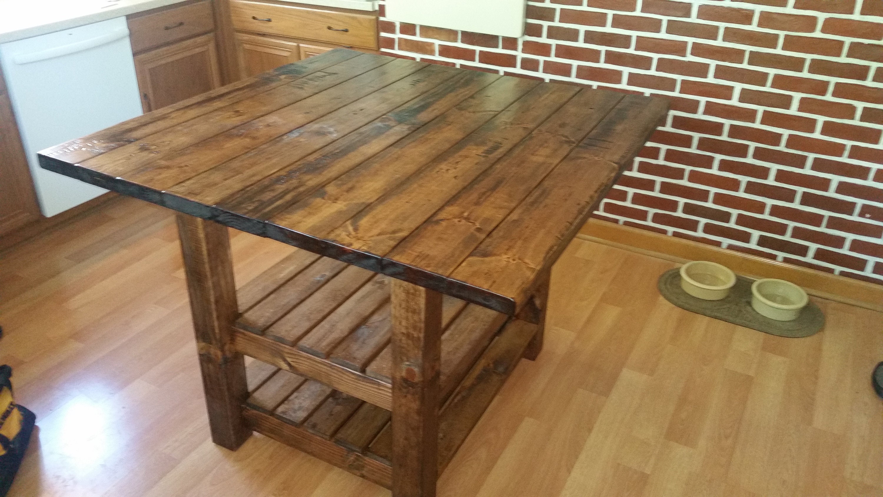 Farm Style Dining Table Farmhouse Table Island Etsy Ireland