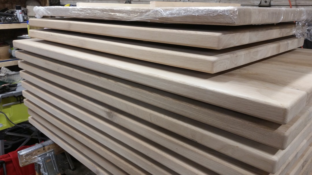 Unfinished Oak Table Tops for Home or Restaurant - Etsy