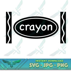 Crayon Svg, Crayon Costume SVG, Group Costume SVG, Matching Shirts, Halloween Costume SVG, Costume diy, Team Costume design, Team Shirts png