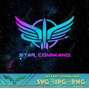 comando star svg, lightyear 2022 svg, comando star png, lightyear svg, descarga instantánea del logotipo espacial, sublimación buzz lightyear, png clipart