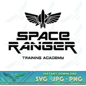 Space Ranger SVG, Buzz Lightjahre-Shirt-Svg, Space Ranger Akademie-Shirt Design, Space Ranger-Shirt, Buzz Lightjahre Cricut, Weltraum-Akademie svg2