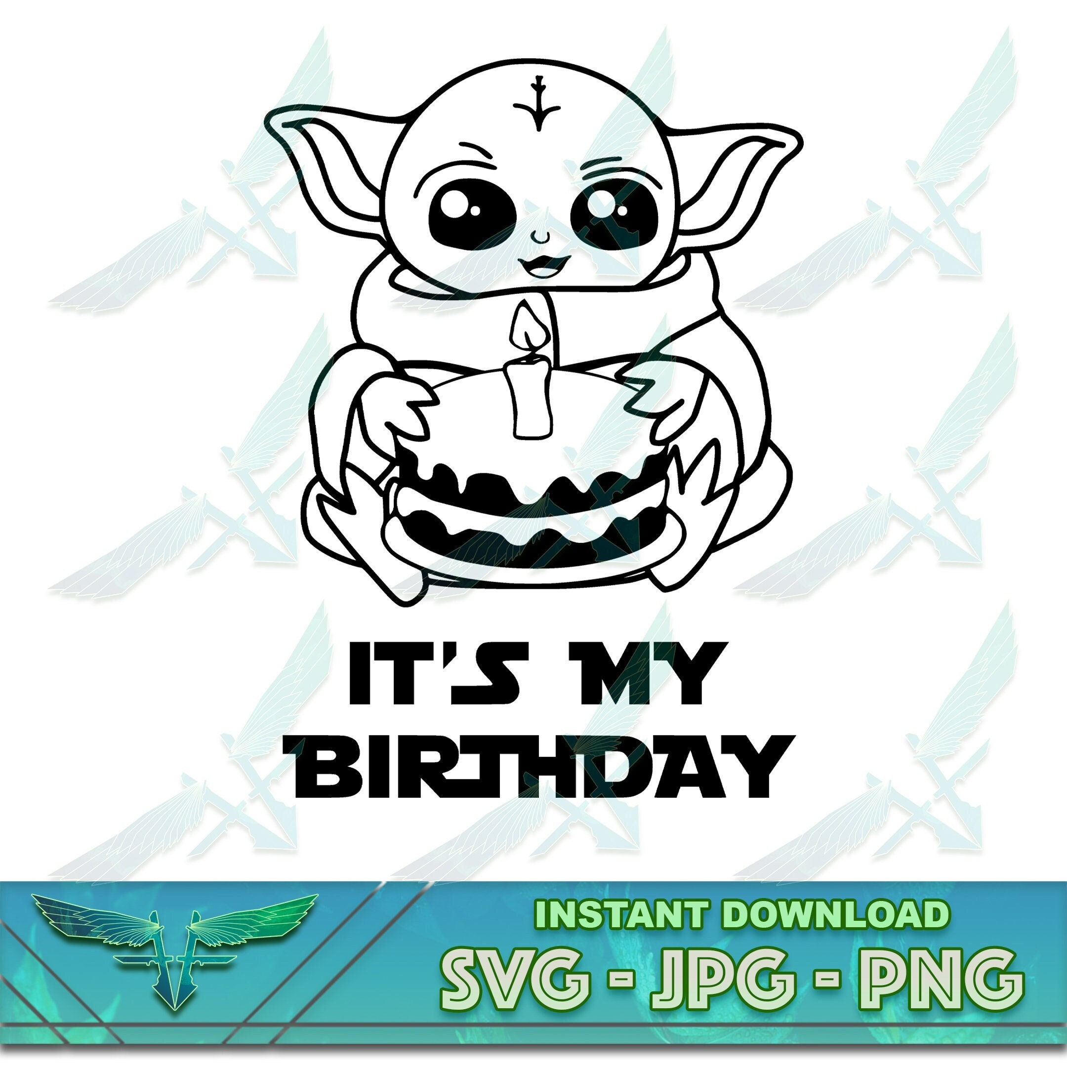 Baby Yoda Birthday Svg Grogu Svg Birthday Baby Yoda - Etsy Australia
