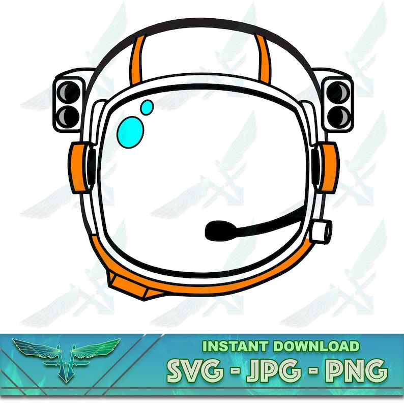 Casco de astronauta svg casco espacial svg máscara de - Etsy México