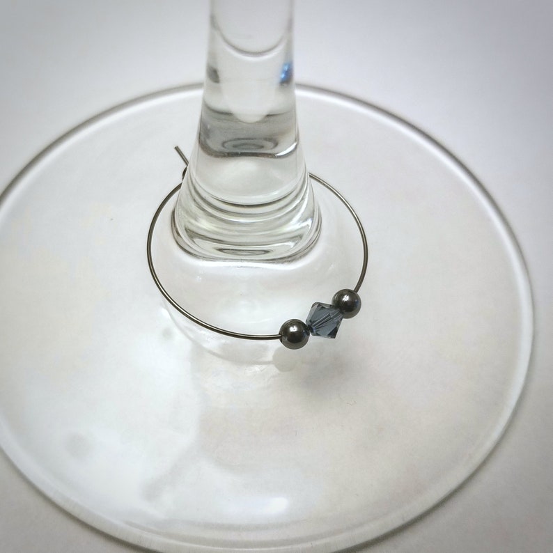 104 Colors Swarovski Wine Charm Favor Crystal 104 Colors Swarovski Wine Charm Favor