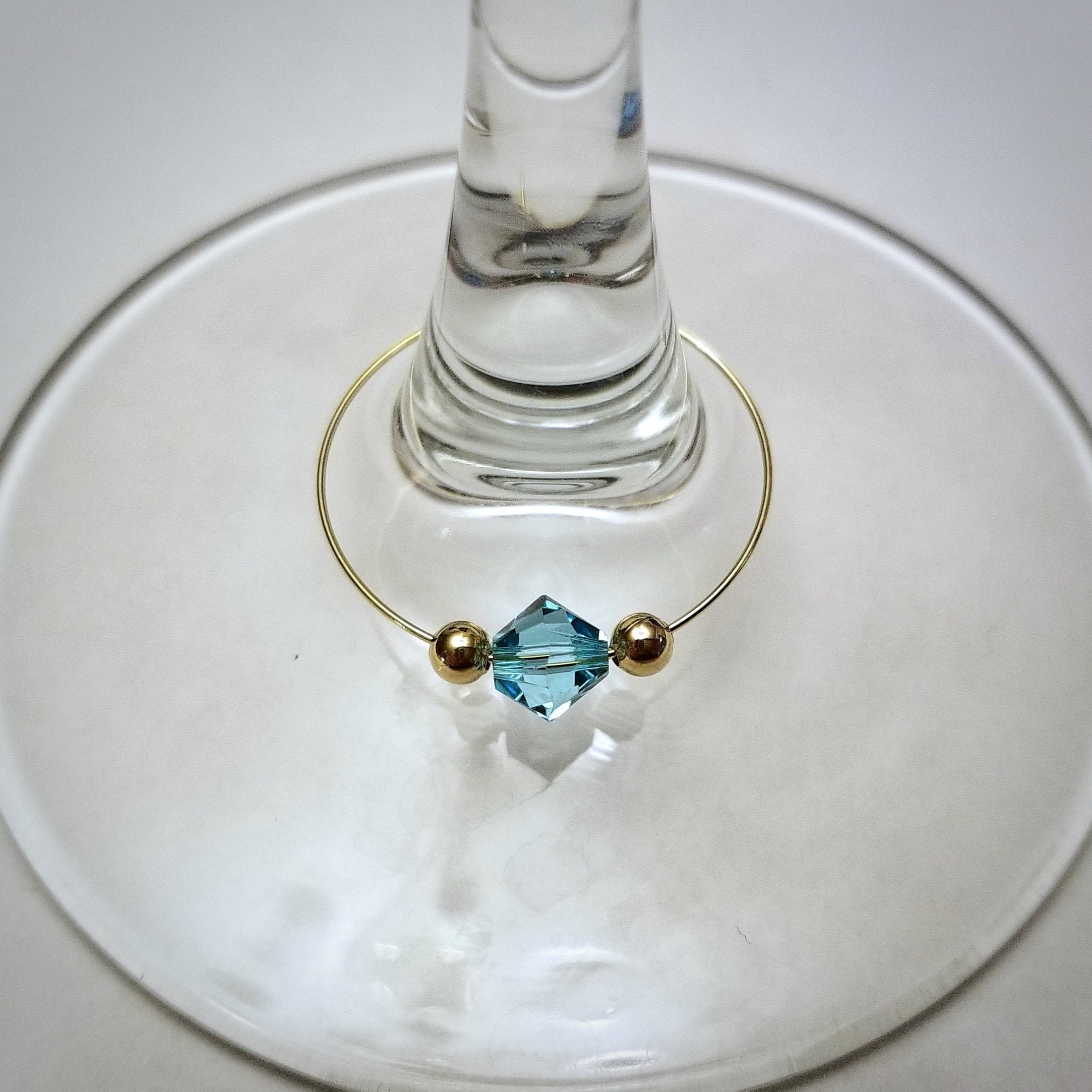 Gastgeschenke 20 Teal Dark Turquoise Crystal Wedding Wine Glass Gastgeschenke 20 Teal Dark Turquoise