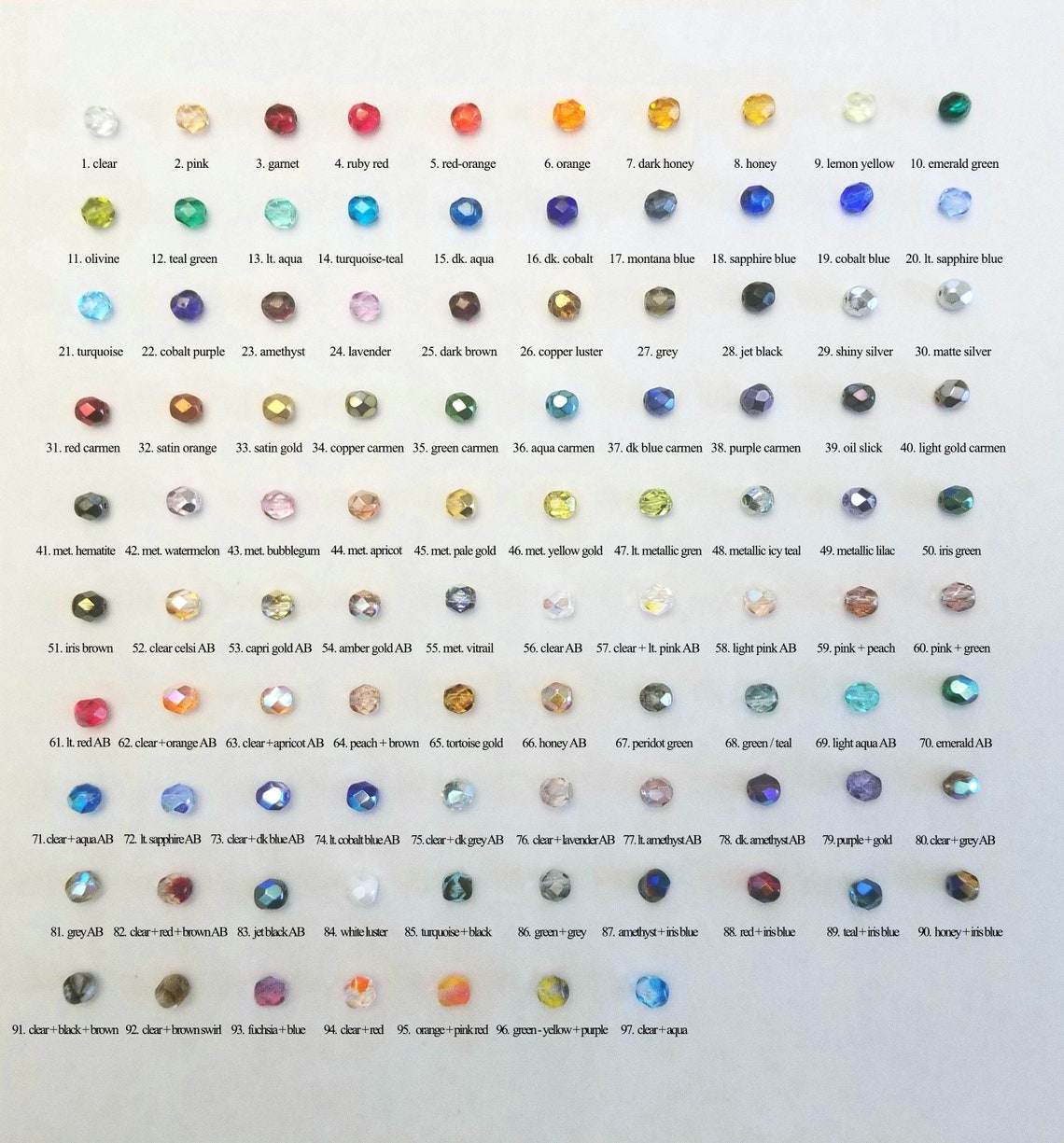 Bulk Crystal Wine Charms 97 Colors Silver Wine Glass Etsy