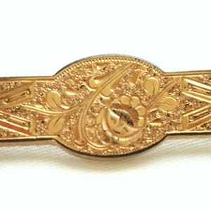Beautiful Victorian Gold Tone Pin, Antique Gold Brooch, Vintage Gold Tone Ornate Pin, Antique Victorian Brooch, Antique Victorian Jewelry