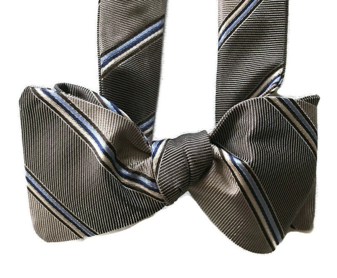 Men's Silk Bow Tie Suitable Oneakind Handcrafted Etsy