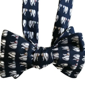 Men&#39;s Silk Bow Tie - First Edition - One-of-a-Kind, Self-tie or Pre-tied