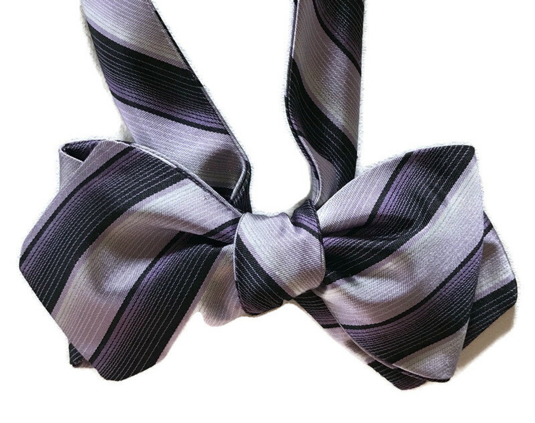 Men's Silk Bow Tie Dreamer Oneofakind Handcrafted Etsy