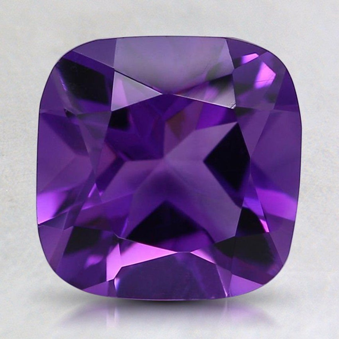 Amethyst Purple Raspberry Natural Purple Amethyst 4mm Cushion Cut Lot of 10 - Etsy