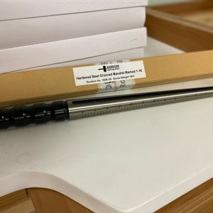 ダーストン 硬化溝付きリングマンドレル 新品 工場密封 在庫一掃 送料無料
