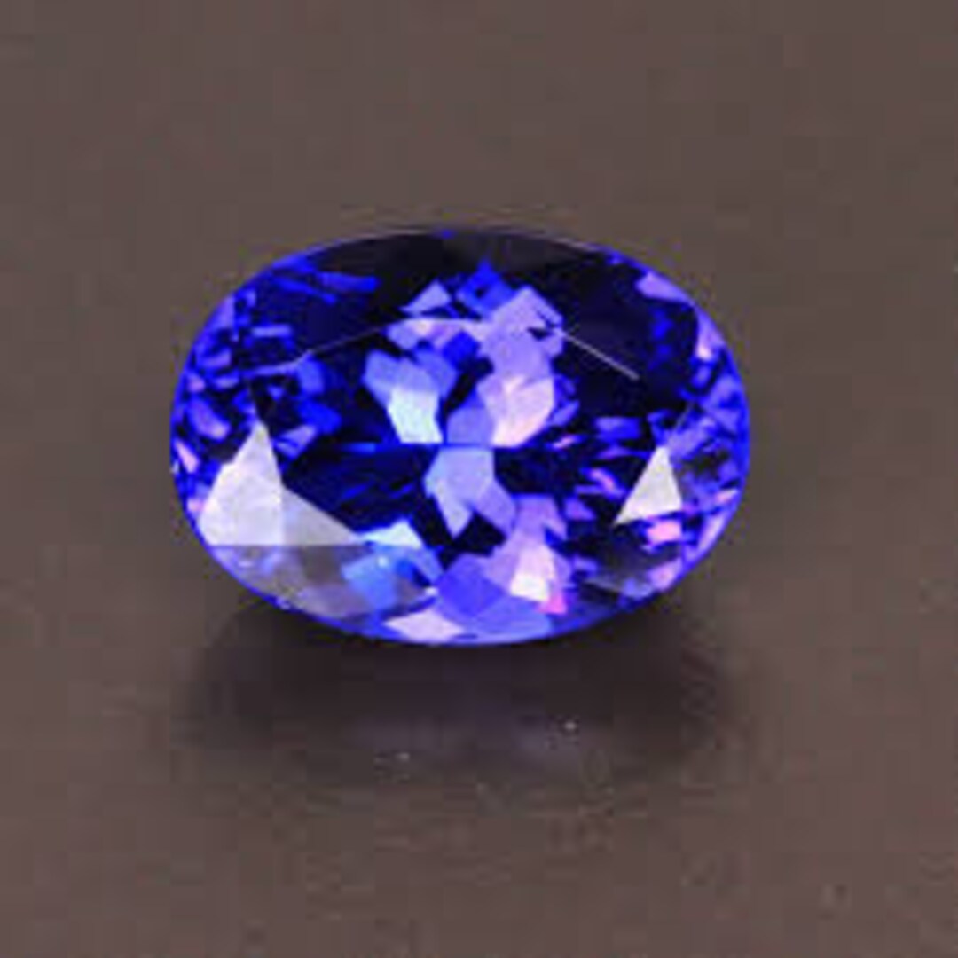 天然タンザナイト 8 mm x 6 mm オーバル 2 石セット ペア - Etsy 日本