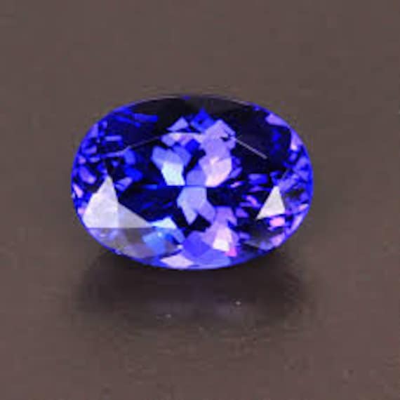 天然タンザナイト 8 mm x 6 mm オーバル 2 石セット ペア - Etsy 日本