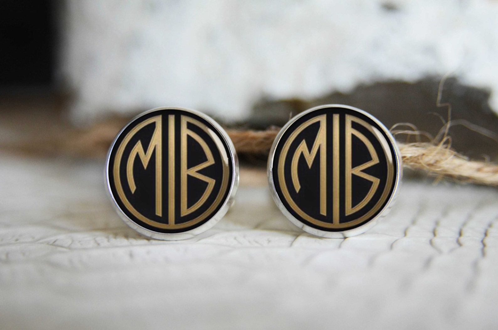 3. Personalized Cufflinks