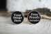 Personalized cufflinks, custom cool gifts for men, photo wedding silver plated or black cuff links 