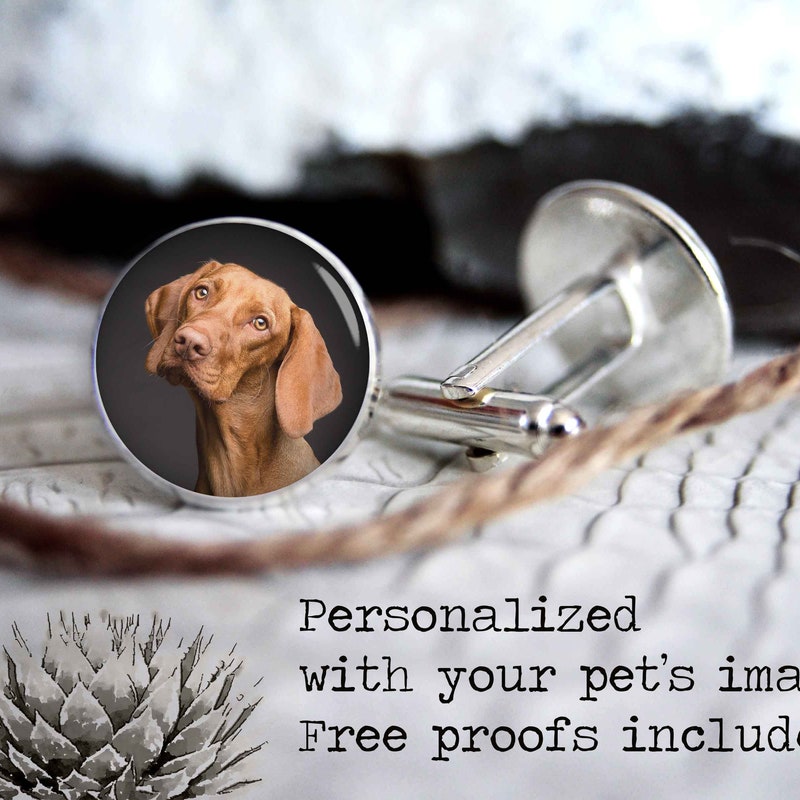 Custom Dog Cufflinks - Etsy