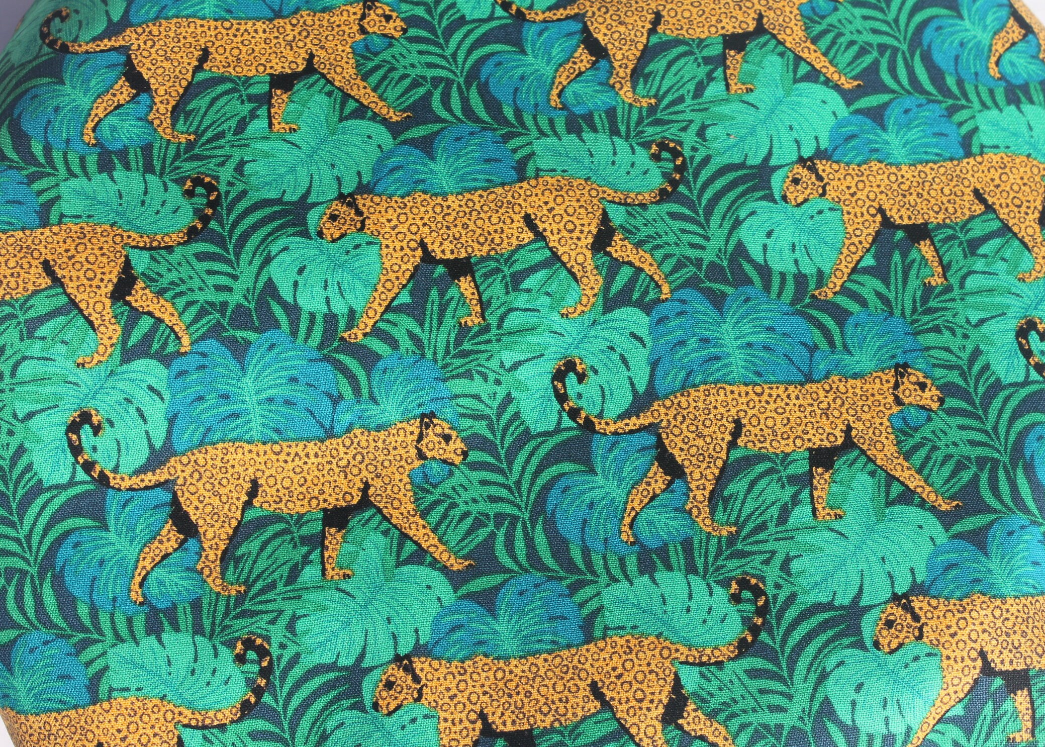 CHEETAH'S in the Jungle Animal Print Cotton Fabric | Etsy