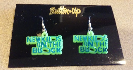 New kids on the block earrings sale