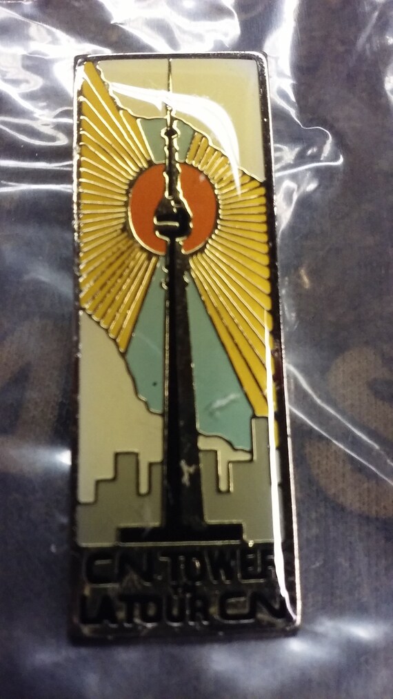 CN Tower jacket pin LATour CN Toronto Ontario Cana