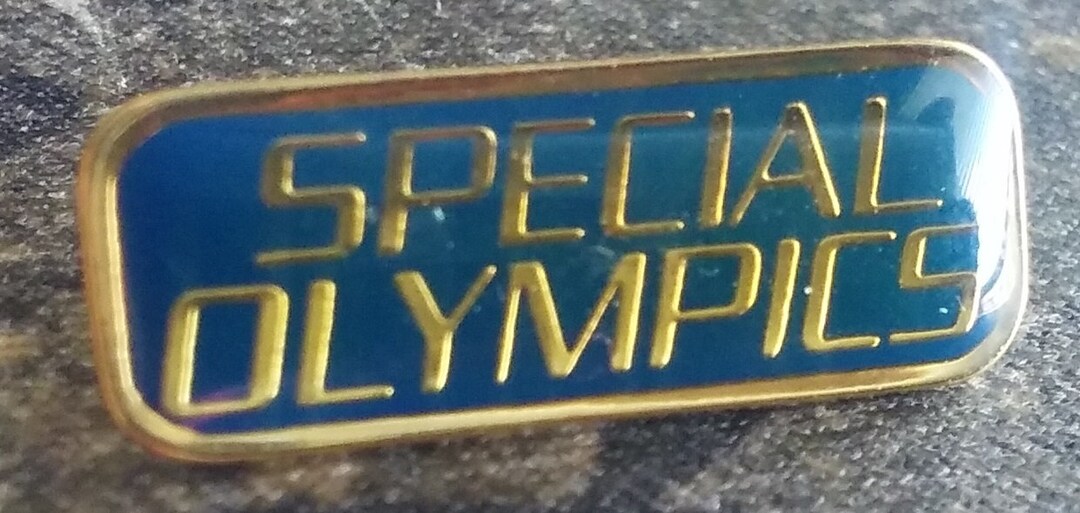 Special olympics pins