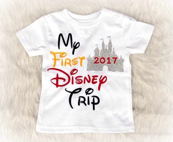 1st disney trip shirt
