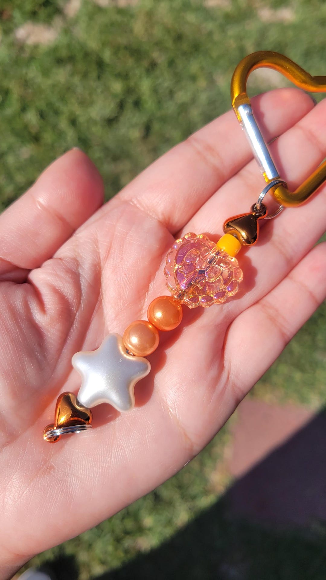 Orange Candy Keychain - Etsy