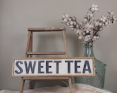 Sweet Tea Sign, Southern Sign, Southern Decor, Farmhouse Kitchen, Farmhouse Signs, Wooden Sign, Custom Wood Sign, Kitchen Sign, Framed Sign
