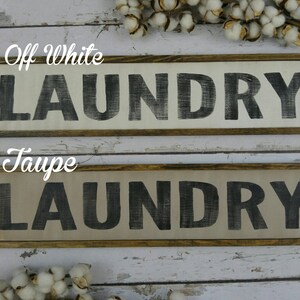 Rustic Wood Sign, Farmhouse Wall Decor, Custom Wood Sign, Kitchen Sign, Bakery Sign, Market Sign, Laundry Sign, Pantry Sign, Grocery Sign image 7