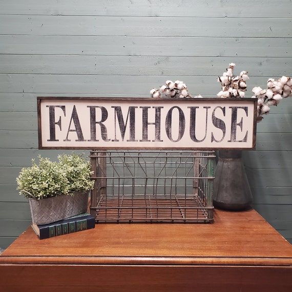 Farmhouse signs deals