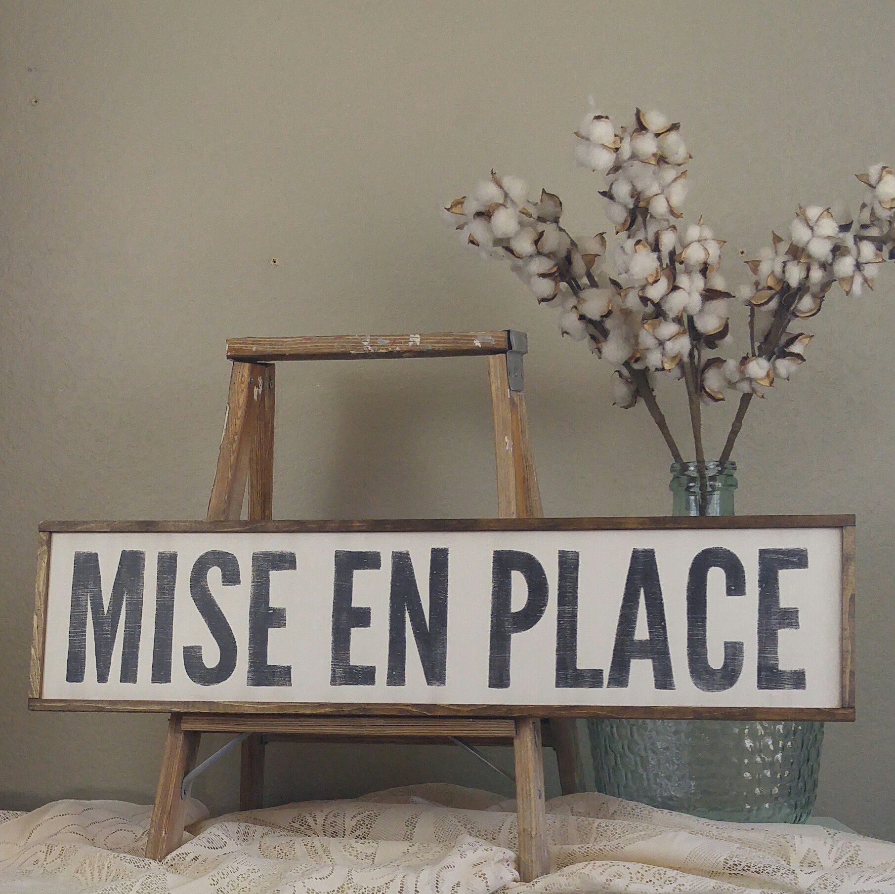 French Kitchen Sign Mise En Place Sign Farmhouse Wall ... French Kitchen Sign Mise En Place Sign Farmhouse Wall