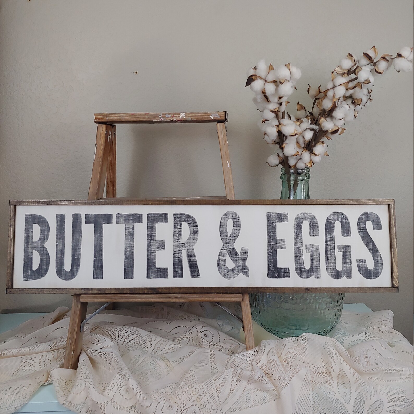 Butter and Eggs Sign Dairy Sign Farmhouse Wall Decor Etsy