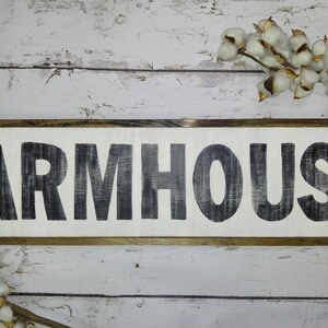 Framed Farmhouse Sign, Rustic Farmhouse Sign, Farmhouse Wall Decor image 4