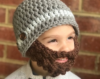 crochet baby beard