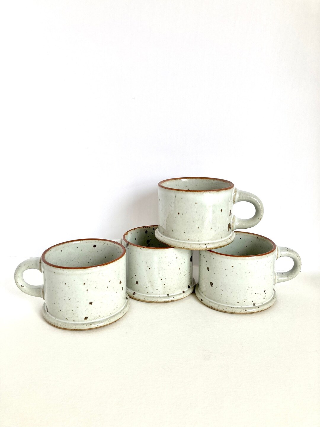 Collection of 4 Vintage Dansk Pottery Stoneware Coffee Mug Etsy