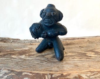 Clay Taino figure Indigenous Art Guillen