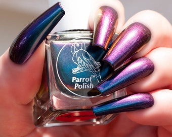 Parrot Polish Armand Multichrome Nail Polish - Blue/Purple