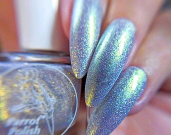 Parrot Polish "Family" 2024 Spring  Gold/Silver Ultrachrome Holographic