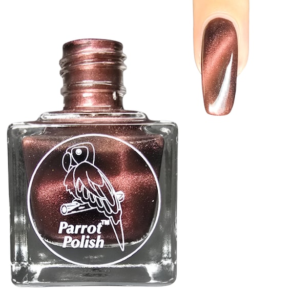 Parrot Polish Liberty Belle Magnetic Nail Lacquer - Brown