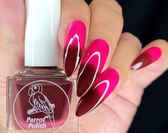 Parrot Polish Beauty From the Earth Thermal Nail Polish - Reddish Brown/Pink