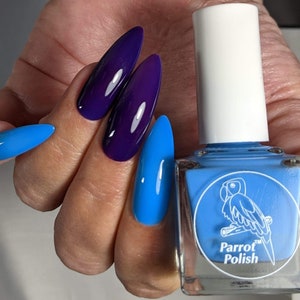 Parrot Polish Blurple Sky Solar Nail Polish - Blue/Purple