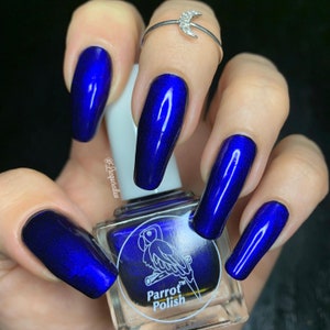 Parrot Polish Nosferatu Multichrome Nail Polish - Blue/Black