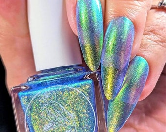 Parrot Polish "Nixie" Multichrome Baby Mermaid Pink/Green/Blue