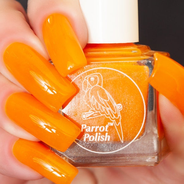 Parrot Polish Saharan Lion Yellow Gold Neon Nail Polish