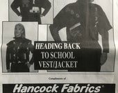 Hancock Fabrics Appliqué Pattern (Vintage) UNCUT