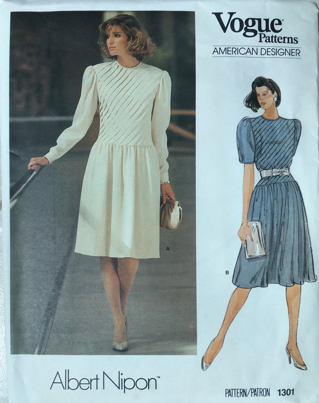 Vogue 1301 Sewing Pattern vintage UNCUT - Etsy