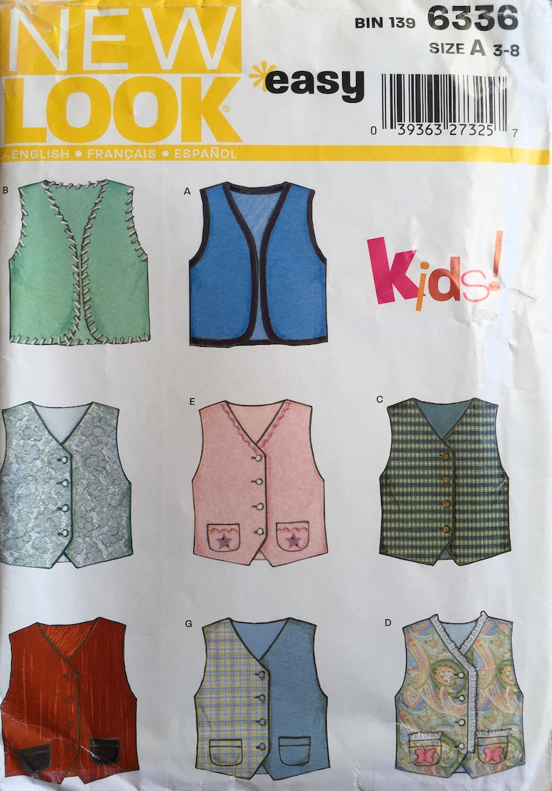 New Look 6336 Sewing Pattern CUT