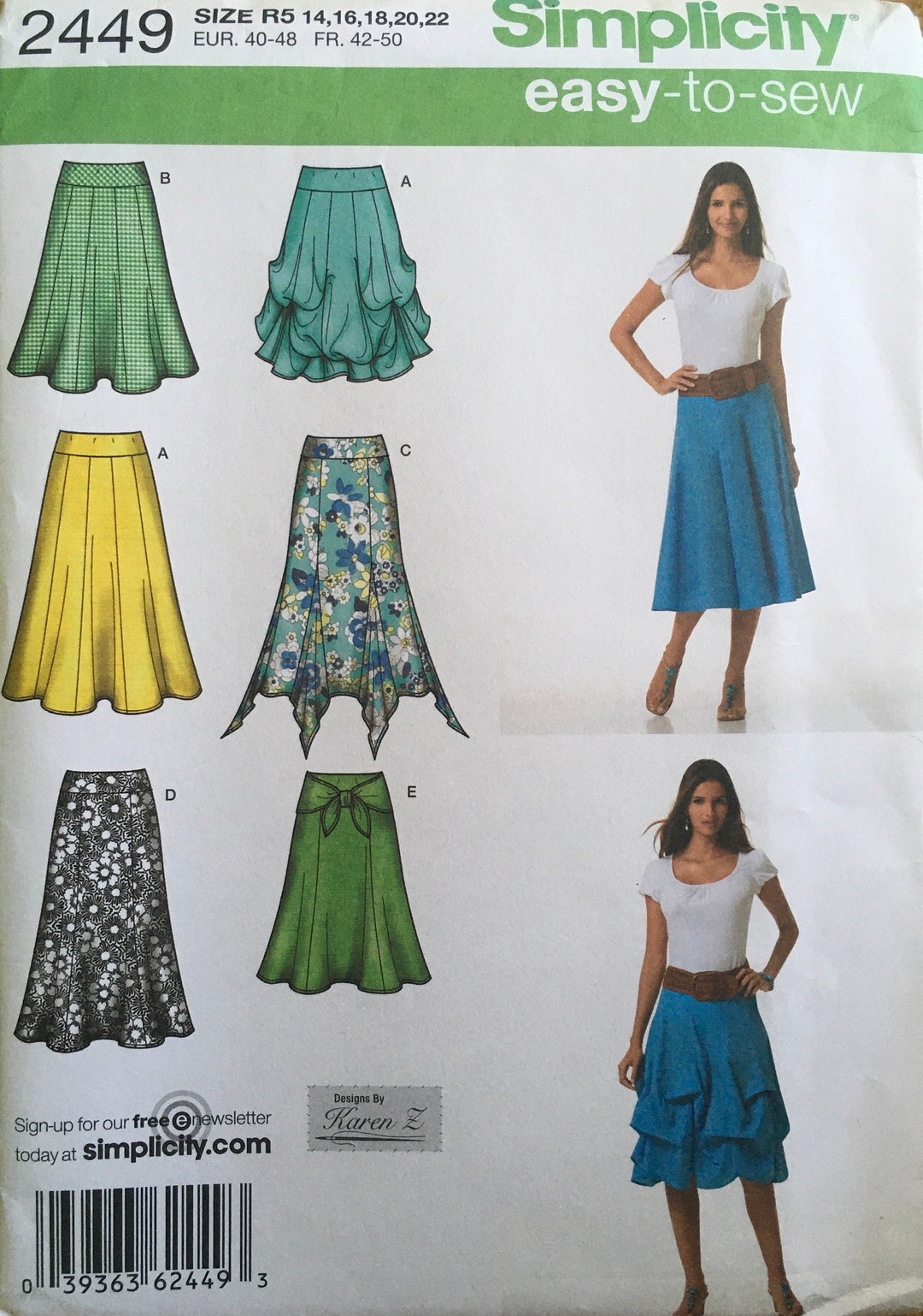 Simplicity 2449 Sewing Pattern UNCUT - Etsy